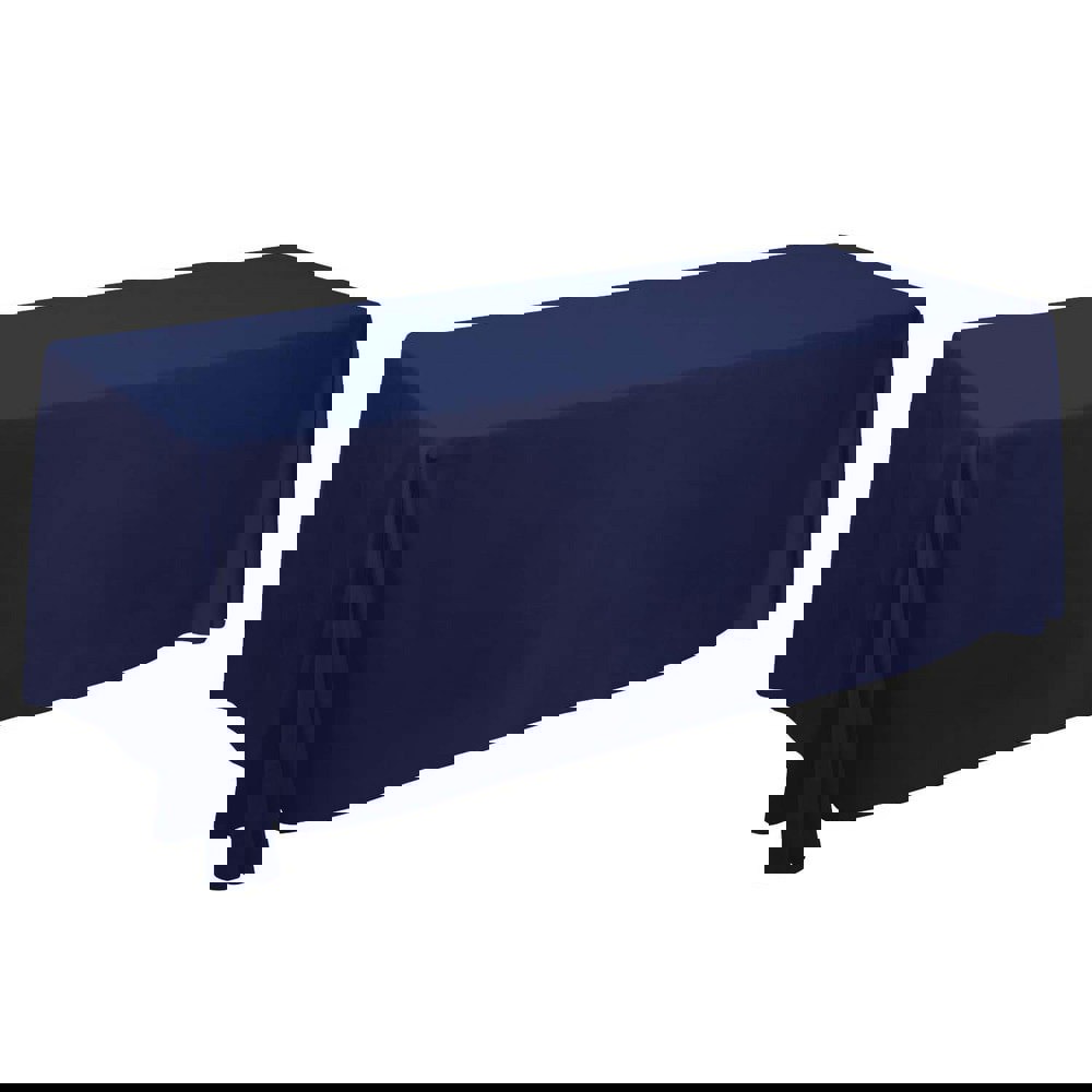 Tablecloths; Width (Inch): 30 ; Length (Feet): 6.000 ; Color: Navy ; UNSPSC Code: 52121604